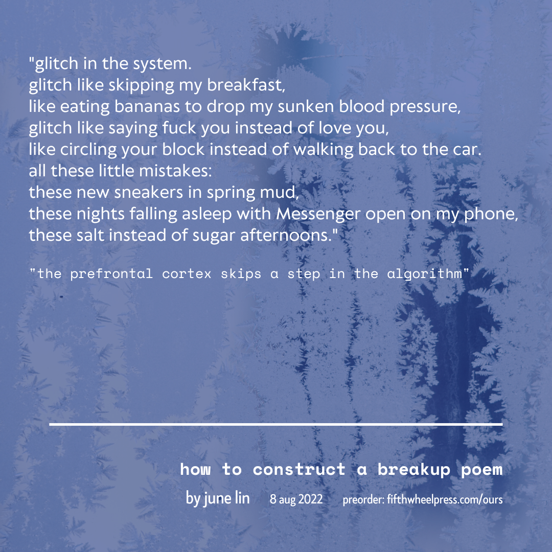 how to construct a breakup poem by June Lin